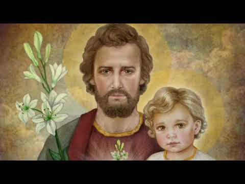 Rosario a San Giuseppe 🌺 con Litanie e sottotitoli 🌹🕊️❤️‍🔥 voce di Paolo Porri 🌈🕊️