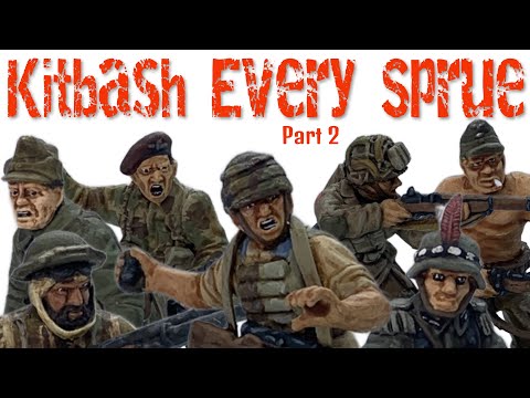 Can We Kitbash EVERY Bolt Action Sprue?: Part 2