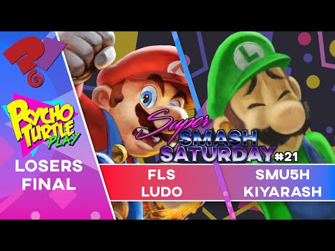 Super Smash Saturday #21 - FLS | Ludo vs. SMU5H | Kiyarash / Losers Final
