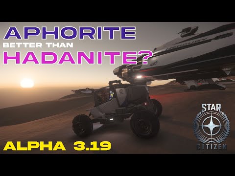 Is Aphorite better than Hadanite?  Advance ROC mining - Star Citizen 3.19