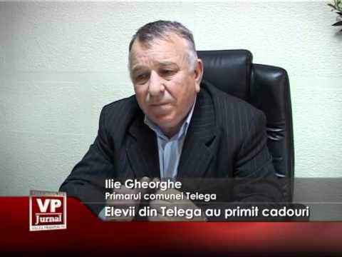 Elevii din Telega au primit cadouri