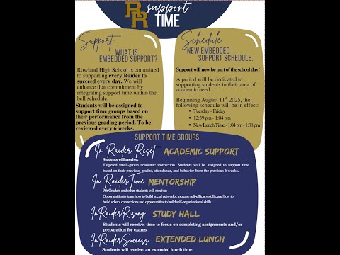 Rhs Bell Schedule Change