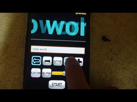 LED Scroller & LED Banner App Video