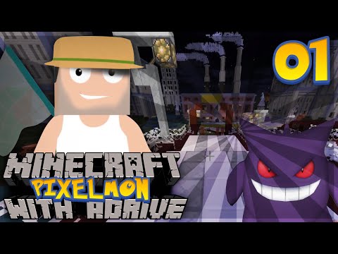 Minecraft PIXELMON with aDrive! Ep01 "WHAT IS THIS?!" - PocketPixels Red Let's Play!