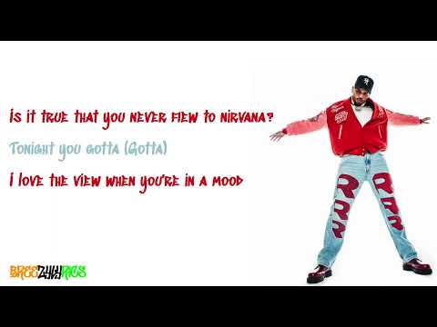 Chris Brown - Moonlight [LYRIC VIDEO]