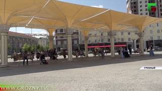 Летний Грозный привлекает внимание большинства туристов