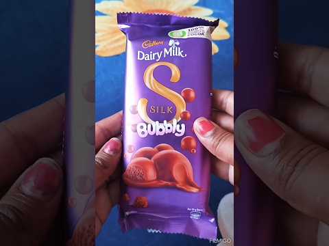 Cadbury Dairy Milk silk Bubbly || Dairy Milk Smooth Silky Bubbly chocolate || Unwrapping bubbly