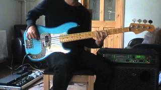 Iron Maiden - Prowler Bass cover