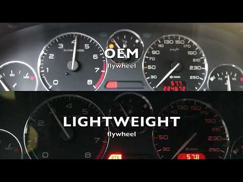 OEM Flywheel vs Lightweight Flywheel