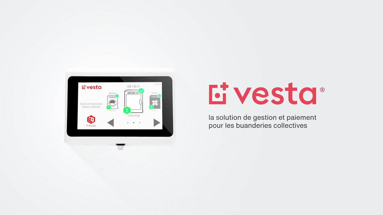 vesta® Solution pour l'usage des buanderies collectives