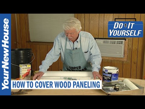 How to Cover Wood Paneling with The Super Handyman, Al Carrell