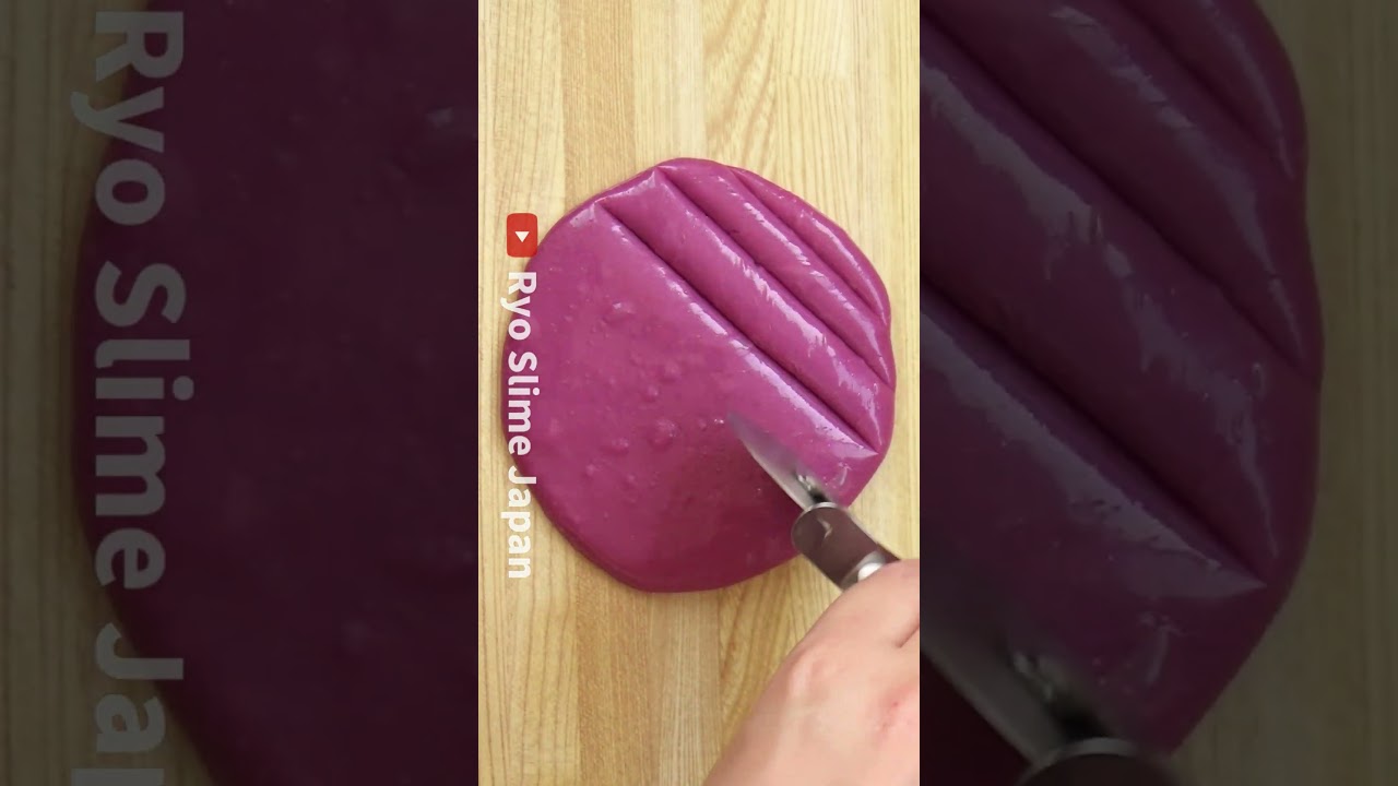 【#1】Satisfying Slime Cutting!!! #shorts