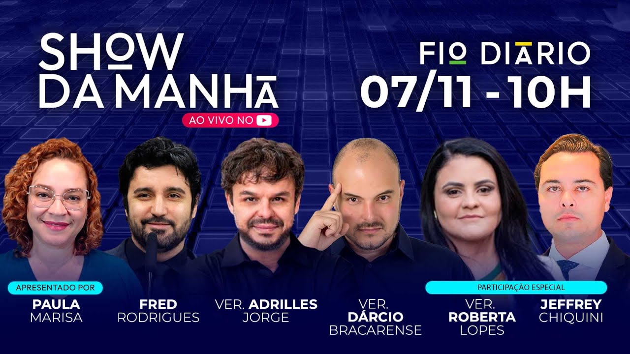 SHOW DA MANHÃ - MAIS UMA DECISÃO CONTRA JAIR BOLSONARO - 07/11/2025