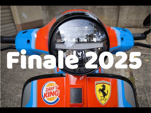 Custom-Projekt 2025 - Vespa GTS 310 - TEIL 6. FINALE zum Jahresende 🛵