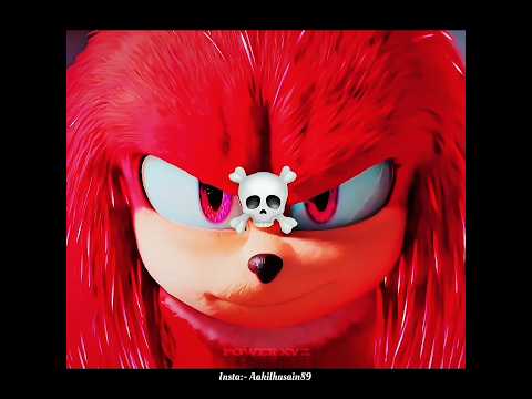 Knuckles Na'h I Am The Strongest ☠️ #sonic #netflix