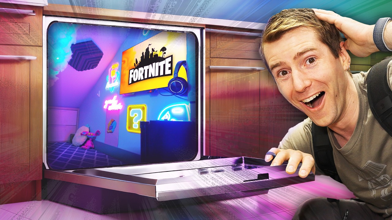 I Built The Ultimate Hidden Gaming Room