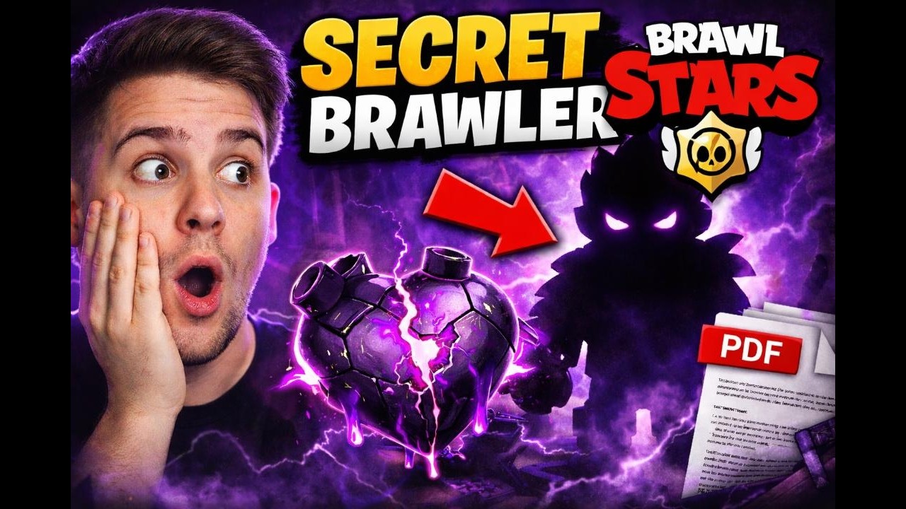 The 102nd Brawler is DARK… Secret Brawl Stars PDF Explained!