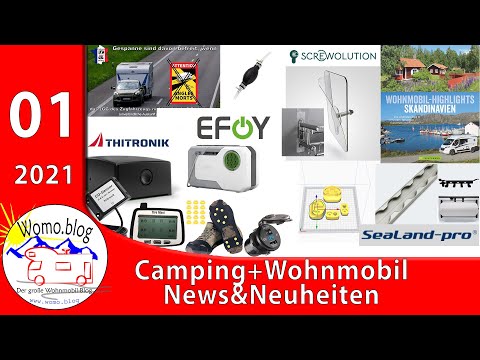 Camping + Wohnmobil News und Neuheiten 1/21
