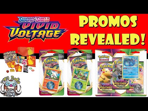 Vivid Voltage Products and Promos Revealed! (New Pokémon TCG Set)