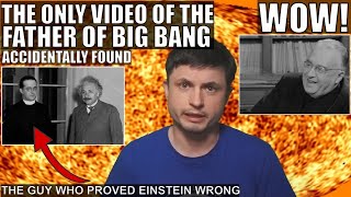 Wow! The Only Video of Big Bang Theory Creator Accidentally Found! Georges Lemaître