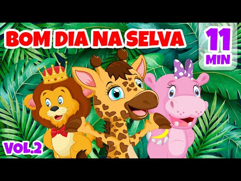 Bom Dia na Selva Vol.2 - Giramille 11 min | Desenho Animado Musical