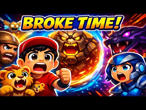 HE ACCIDENTALLY BROKE TIME! Max Saves The World With Roary🦁🚀