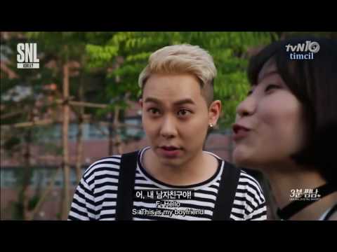 [ENG SUB] AOMG @ SNL Korea 3 Minutes Boyfriend Loco, Gray, Jay Park 160611