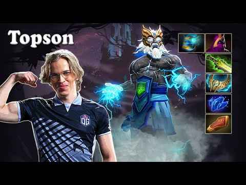 Topson - Zeus Midlane | Dota 2 7.31b Gameplay