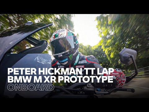 Onboard with Peter Hickman on the M XR Prototype at the 2023 Isle of Man TT