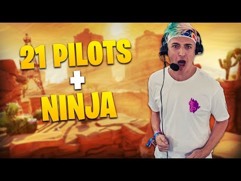 Ninja & 21 Pilots Tyler Joseph CLUTCH VICTORY ROYALE! Ft CourageJD (Lollapalooza) Video