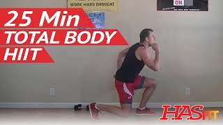 25 Min Total Body Strength Workout - HASfit Dumbbell Workouts - Strength Training Dumbbell Exercises