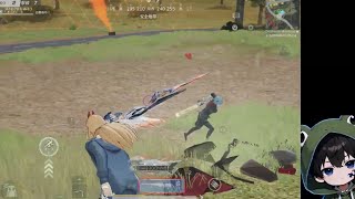 【荒野行動】次コラボ確定か！ランク上げソロスク破壊配信