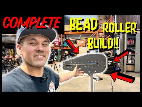 Make Your Own Bead Roller FROM SCRATCH - Step By Step!!