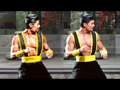 Mortal Kombat Upscale Remake – Stryker + Shang Tsung | WAN 2.2 (Original vs. AI Remaster)