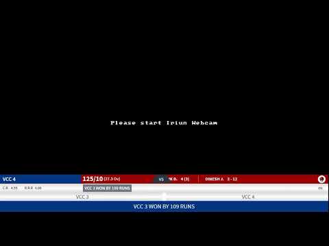 Livestream VCC U15 A - VOC U15