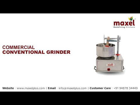 LEP959 Commercial Conventional SS Wet Grinder - 5 Lt. - 304G - 110V