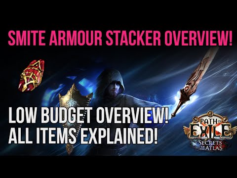 Low Budget Smite Scion Armour Stacker Builds Overview! -  Path of Exile 3.26