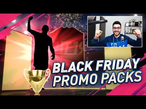 BLACK FRIDAY ULTIMATE PROMO PACKS - AMAZING WALKOUTS in MY BEST FIFA 19 PACK OPENING
