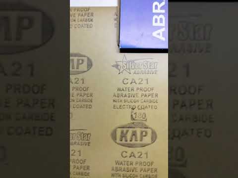 Kraft Silver Star Abrasive Paper