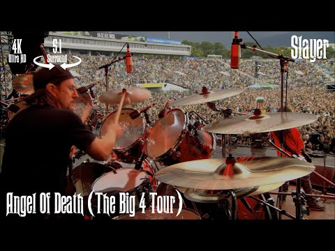 Slayer - Angel Of Death (The Big 4 Tour) [5.1 Surround / 4K Remastered]
