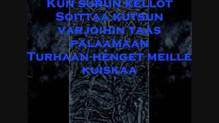 Ajattara - ...Putoan ( Lyrics )