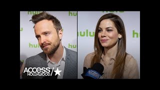 Aaron Paul & Michelle Monaghan On What's Next For Eddie & Sarah In 'The Path' S2 | Access Hollywood