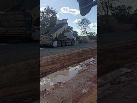 serviço de asfalto de beneditinos a prata do Piauí 🇧🇷