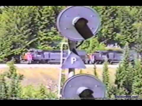 Classic Railroad Series 398 - SP 9402 West at Cruzette, OR June 30, 1990