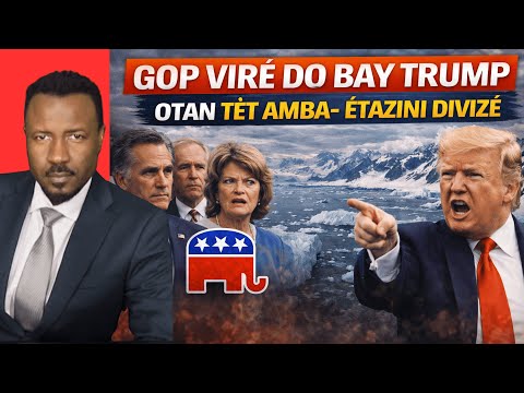 RÉPIBLIKEN RÉVOLTÉ KONT TRUMP - OTAN TÈT AMBA - ÉTAZINI DIVIZE - INVAZION GREENLAND?  - ABNER GELIN