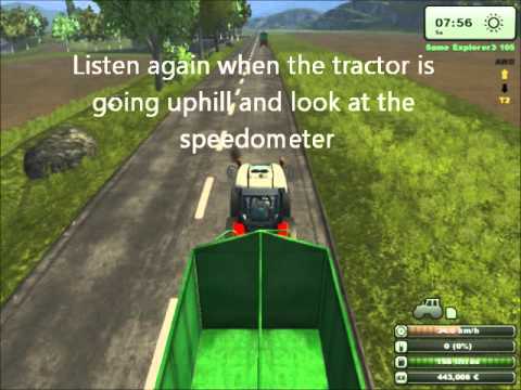 Farming Simulator 2013 - MoreRealistic mod - Carting test