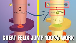 WORK 100% HOW TO CHEAT GAME HELIX JUMP NO ROOT!