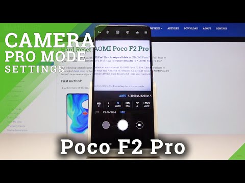 How to Use Camera Pro Mode Use XIAOMI Poco F2 Pro – Activate Camera Pro Mode