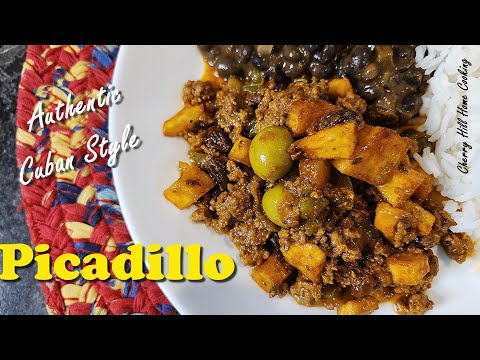 How to make Cuban Style Picadillo
