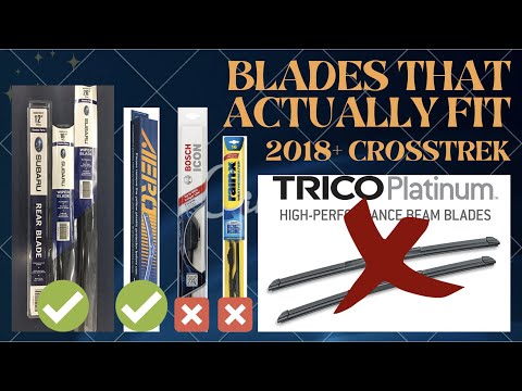 How to Change Subaru Crosstrek Windshield Wiper Blades | Aftermarket OE Options